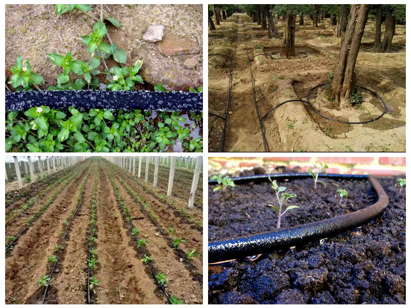 Як гумовий шланг використовується для зрошення?