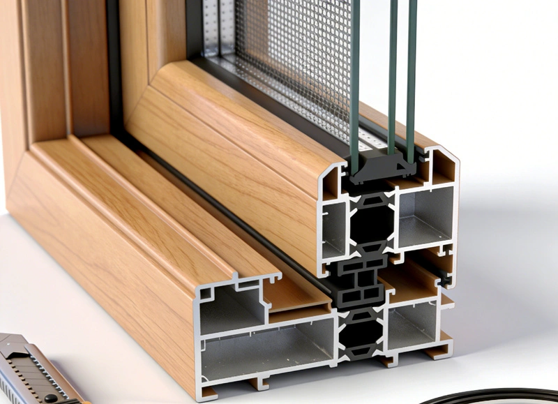 Машина для екструзії віконних і дверних профілів ABS