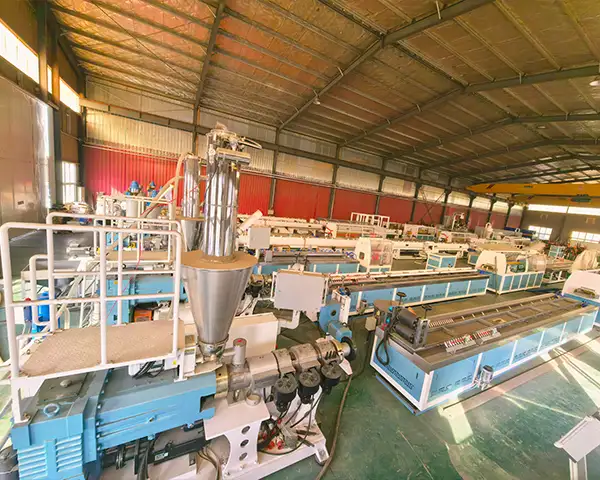 Yongte WPC profile extrusion line