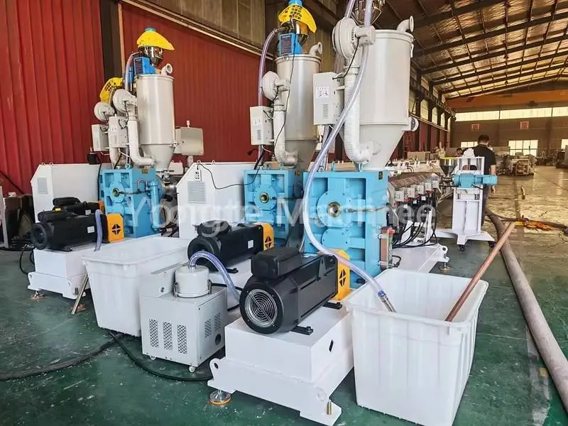 Extruders of 16-63mm PPR Pipe Co Extrusion Line