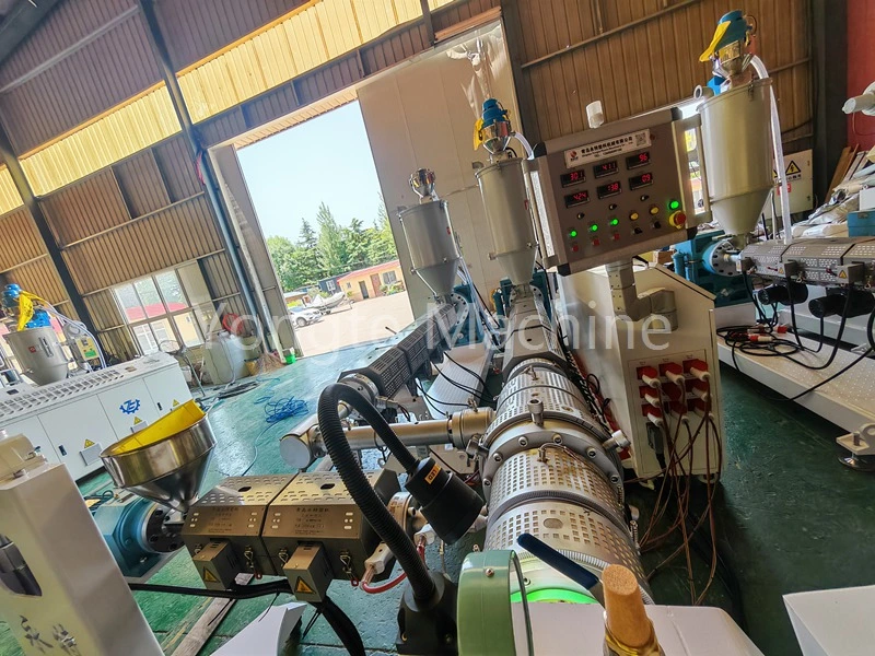 PE pipe extruder