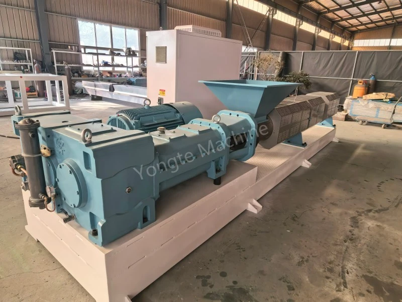 Екструзійна машина для переробки пластику